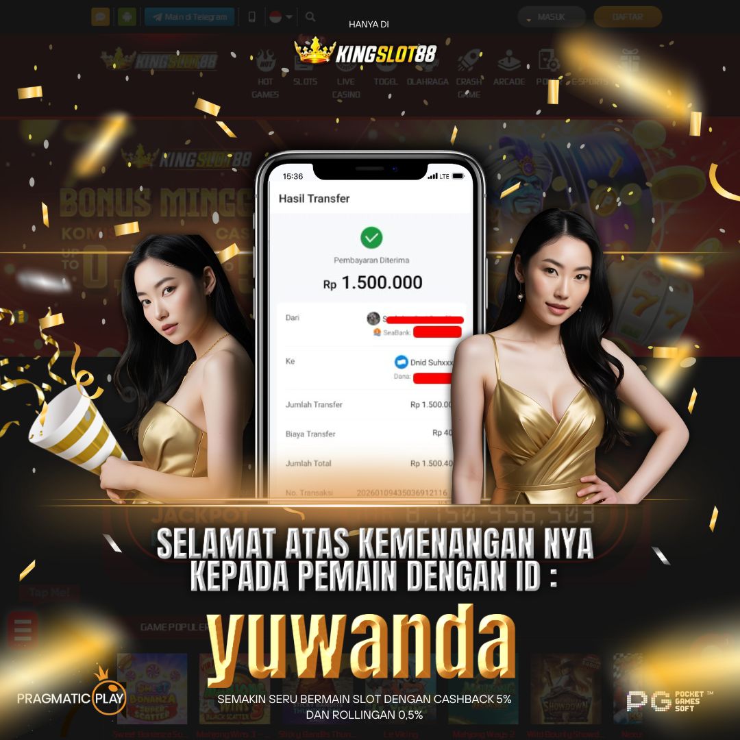 SELAMAT ATAS KEMENANGANNYA UNTUK ID :yuwanda